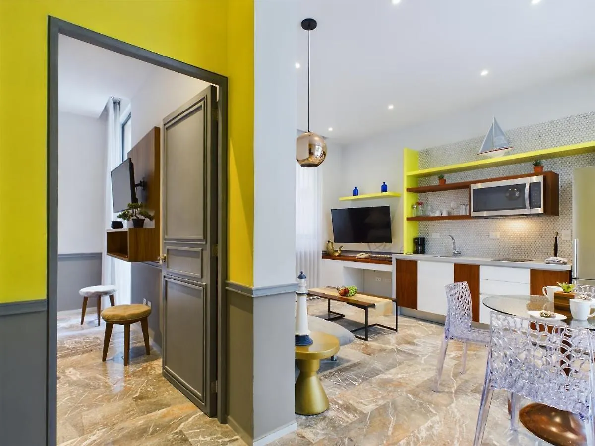 New! Central Apartment One Street From The Beach By Yeah Playa del Carmen Mexico