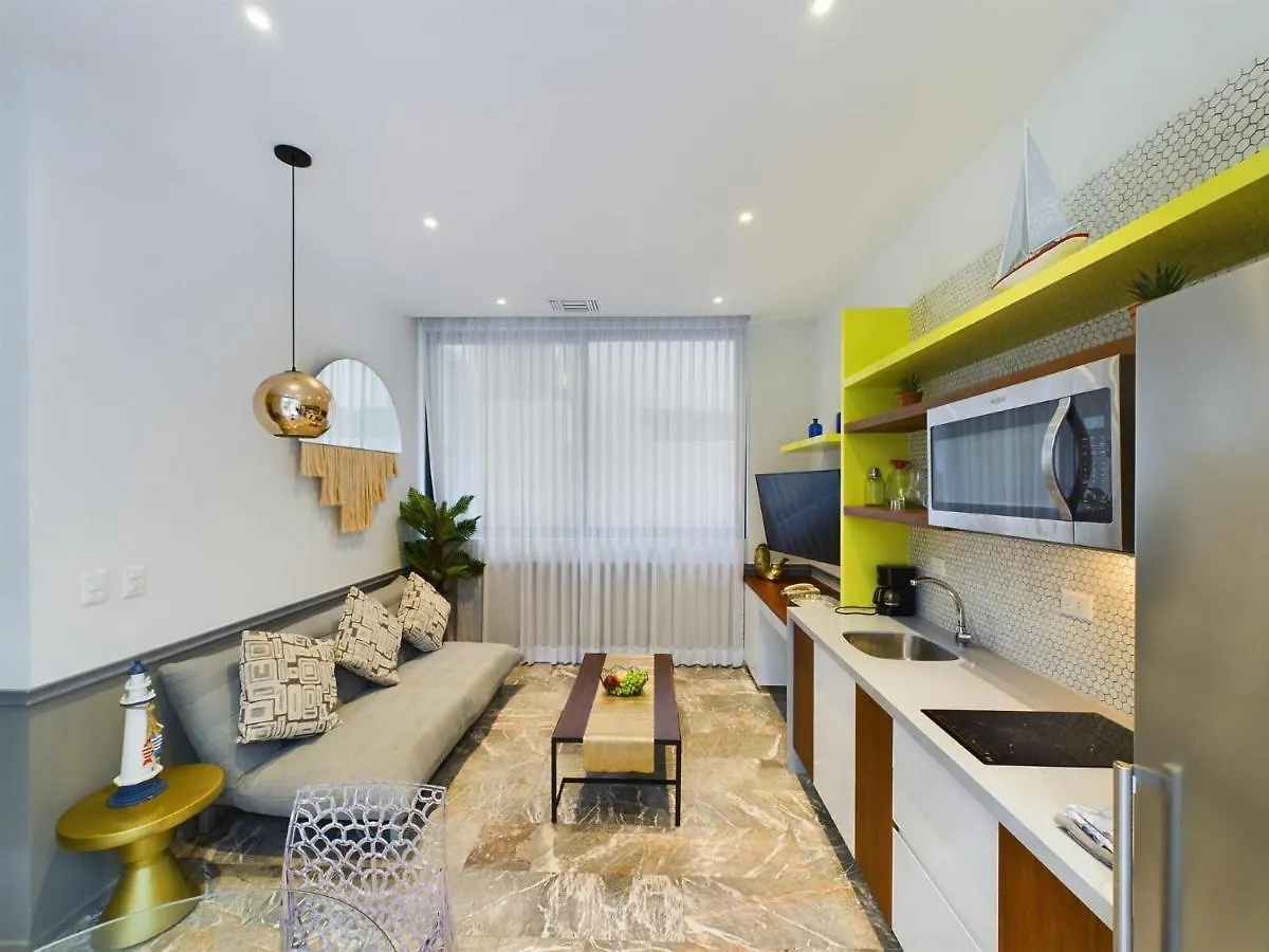 New! Central Apartment One Street From The Beach By Yeah Playa del Carmen