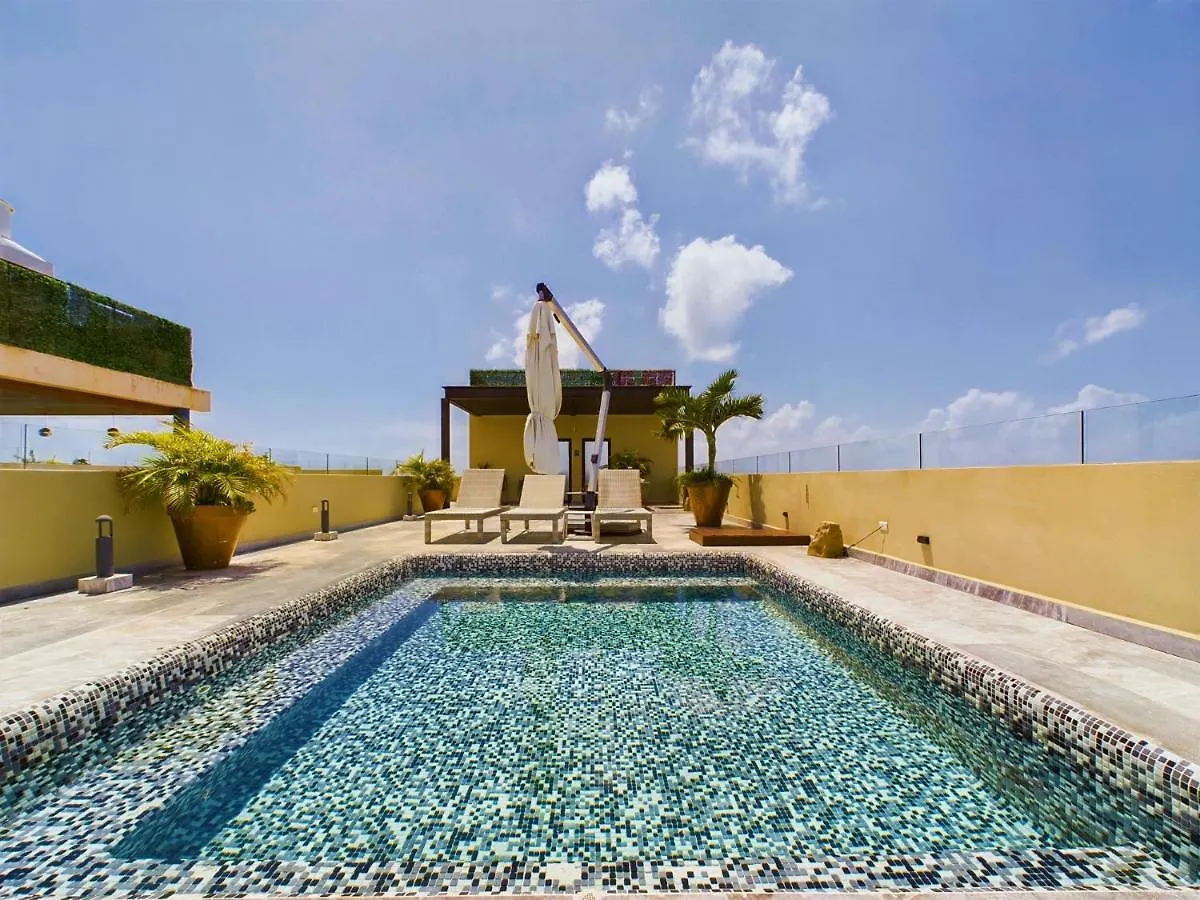 New! Central Apartment One Street From The Beach By Yeah Playa del Carmen 0*,  Mexico